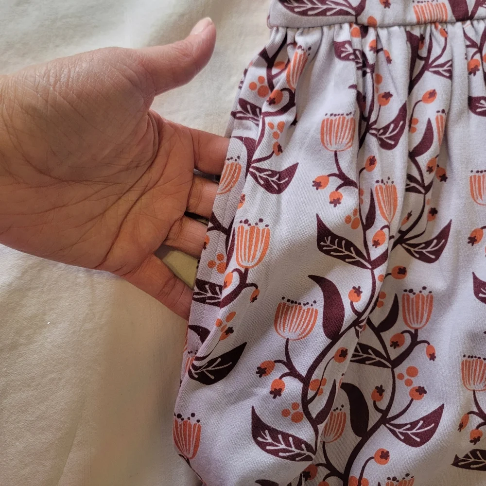 Kate Quinn Organics Halter Dress 8y NEW Floral Vine - Picture 4 of 9